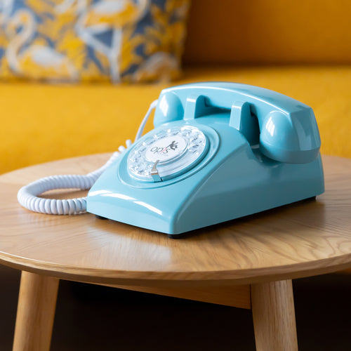Opis 60s cable Retrotelefon / Festnetztelefon / Nostalgietelefon / Vintagetelefon