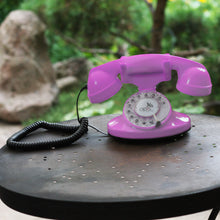 Lade das Bild in den Galerie-Viewer, Opis FunkyFon cable Wählscheibentelefon / Retrotelefon / Nostalgietelefon