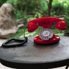 Lade das Bild in den Galerie-Viewer, Opis FunkyFon cable Wählscheibentelefon / Retrotelefon / Nostalgietelefon