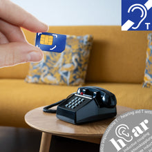 Lade das Bild in den Galerie-Viewer, Opis PushMeFon mobile hEar Tischhandy / GSM-Tischtelefon / Seniorenhandy