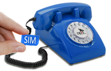 Lade das Bild in den Galerie-Viewer, Opis 60s Mobile - Retro Tischhandy / GSM-Tischtelefon / Seniorenhandy