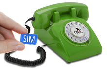 Lade das Bild in den Galerie-Viewer, Opis 60s Mobile - Retro Tischhandy / GSM-Tischtelefon / Seniorenhandy