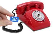 Lade das Bild in den Galerie-Viewer, Opis 60s Mobile - Retro Tischhandy / GSM-Tischtelefon / Seniorenhandy