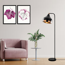 Lade das Bild in den Galerie-Viewer, Opis Serie 5 - Elegante Lampen aus schwarzem Metall und Kupfer