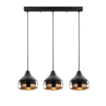 Lade das Bild in den Galerie-Viewer, Opis Serie 5 - Elegante Lampen aus schwarzem Metall und Kupfer