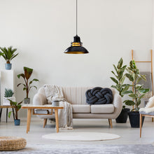 Lade das Bild in den Galerie-Viewer, Opis Serie 7 - Elegante Lampen aus schwarzem Metall