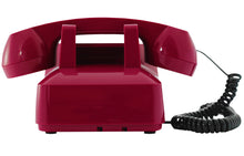 Lade das Bild in den Galerie-Viewer, Opis PushMeFon cable Retrotelefon mit Tasten, Tastentelefon, Festnetztelefon, US Telefon