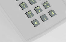 Lade das Bild in den Galerie-Viewer, Opis PushMeFon cable Retrotelefon mit Tasten, Tastentelefon, Festnetztelefon, US Telefon