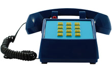 Lade das Bild in den Galerie-Viewer, Opis PushMeFon cable Retrotelefon mit Tasten, Tastentelefon, Festnetztelefon, US Telefon