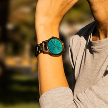 Lade das Bild in den Galerie-Viewer, Liebe in Türkis&Gold