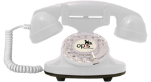 Lade das Bild in den Galerie-Viewer, Opis FunkyFon cable Wählscheibentelefon / Retrotelefon / Nostalgietelefon
