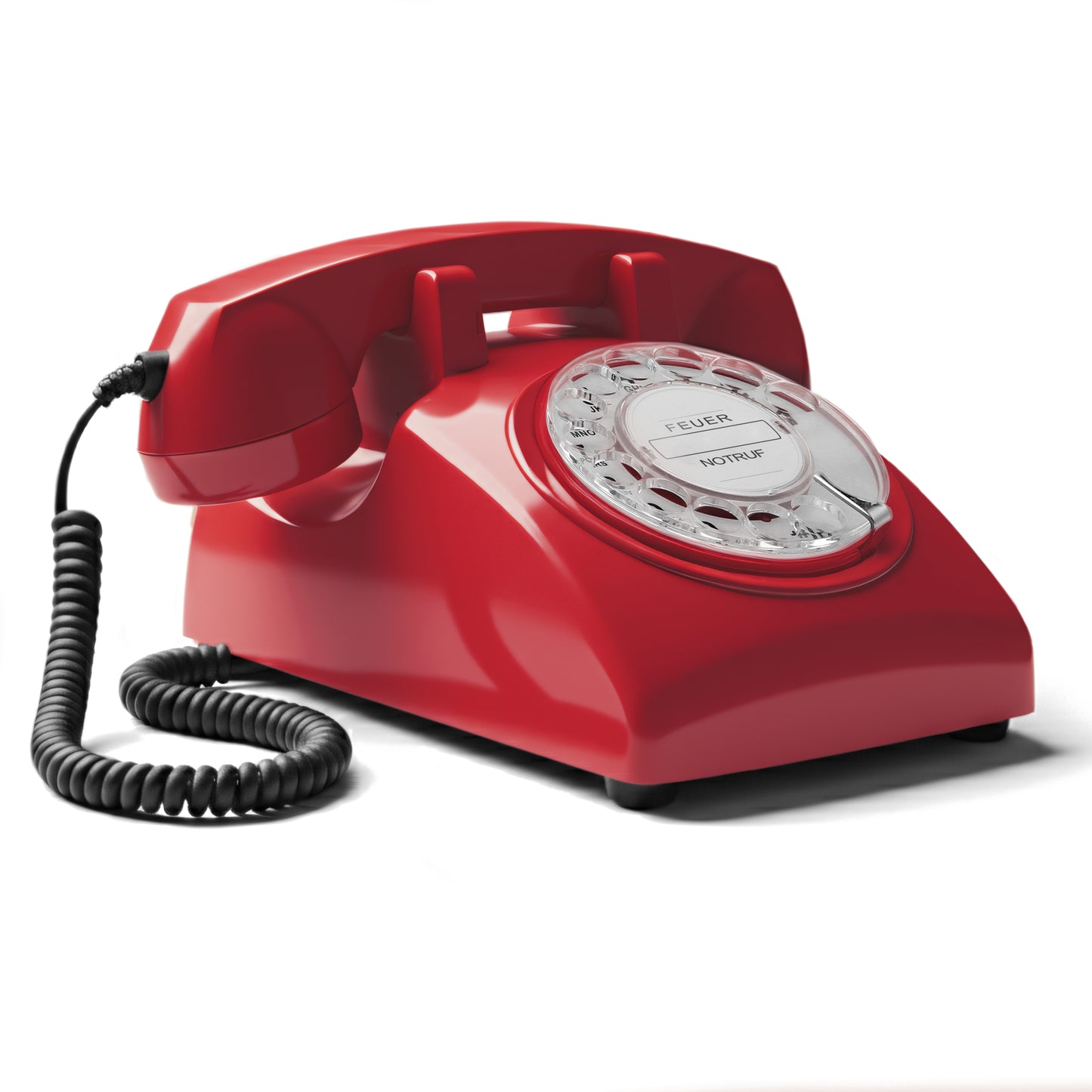 Opis 60s cable retro phone / landline phone / nostalgic phone / vintage phone