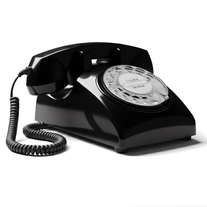 Opis 60s cable retro phone / landline phone / nostalgic phone / vintage phone