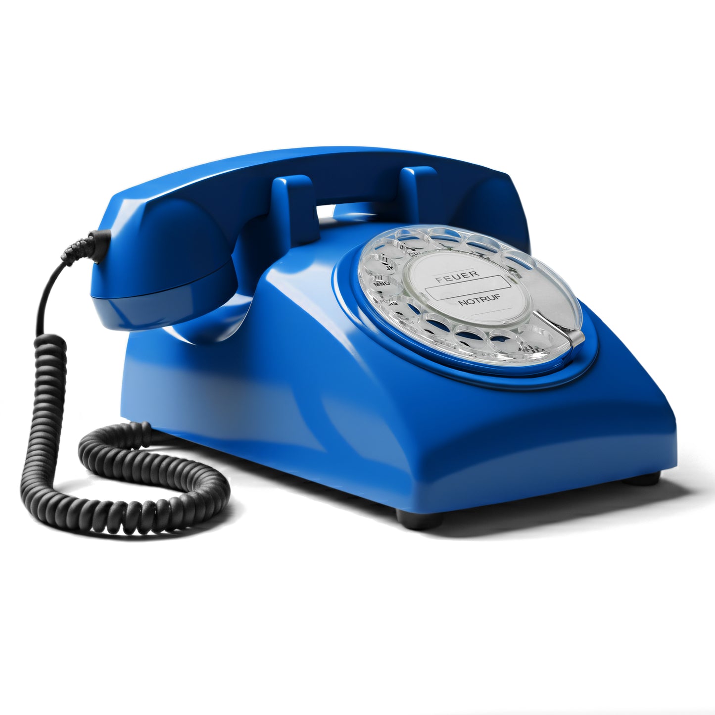 Opis 60s cable retro phone / landline phone / nostalgic phone / vintage phone