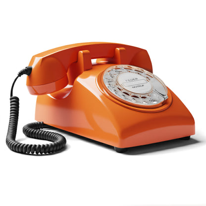Opis 60s cable retro phone / landline phone / nostalgic phone / vintage phone