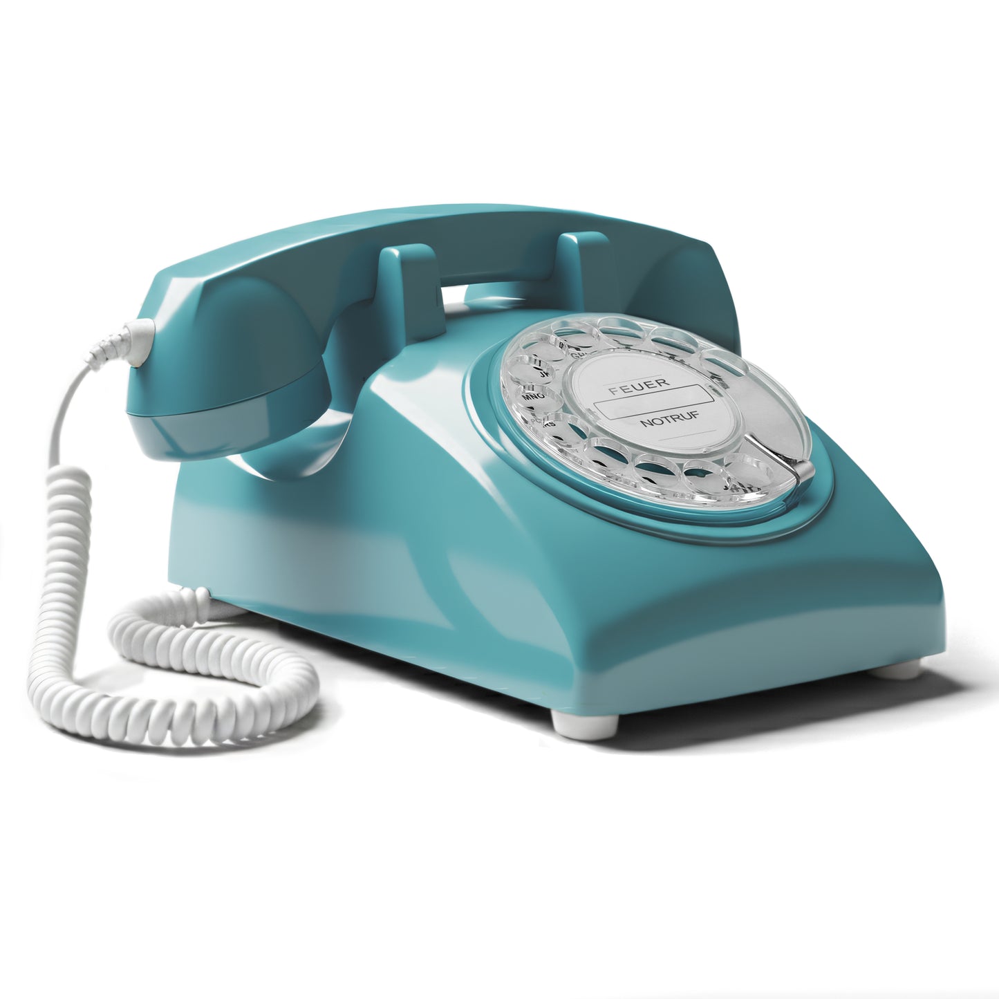 Opis 60s cable retro phone / landline phone / nostalgic phone / vintage phone