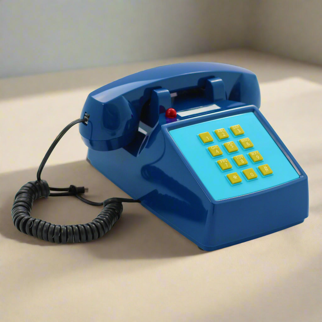 Opis PushMeFon mobile desk phone / GSM desk phone / mobile phone for seniors