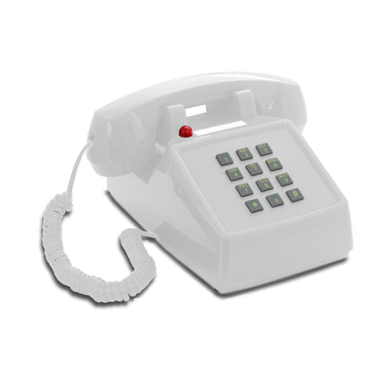 Opis PushMeFon cable retro phone with buttons, button phone, landline phone, US phone