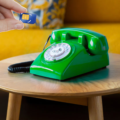 Opis 60s Mobile - Retro desk phone / GSM desk phone / senior cell phone