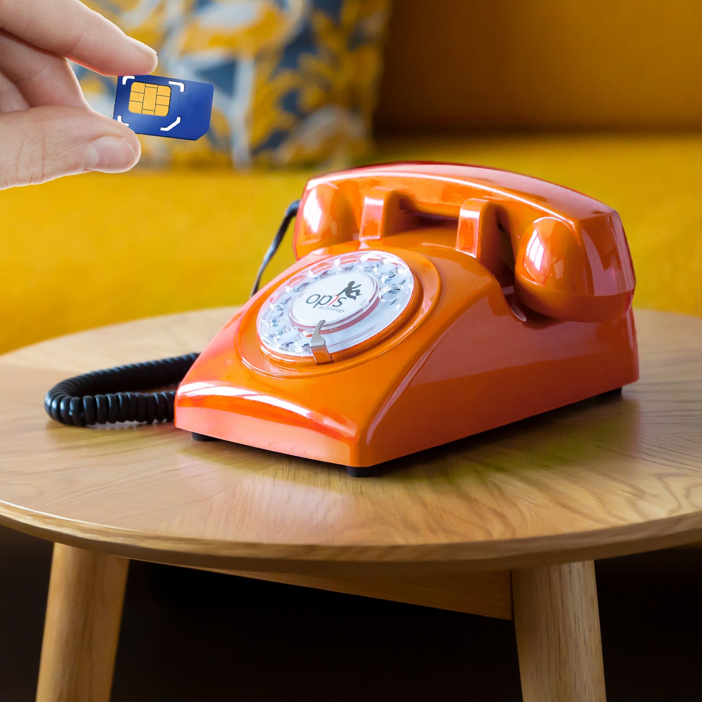 Opis 60s Mobile - Retro desk phone / GSM desk phone / senior cell phone