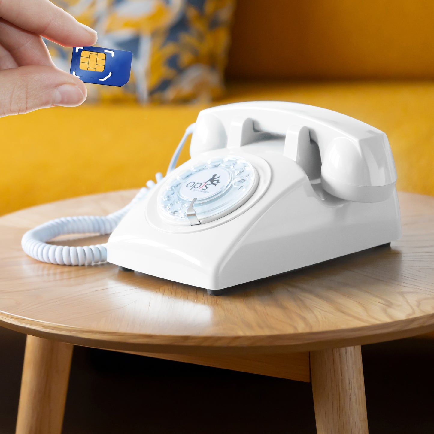 Opis 60s Mobile - Retro desk phone / GSM desk phone / senior cell phone