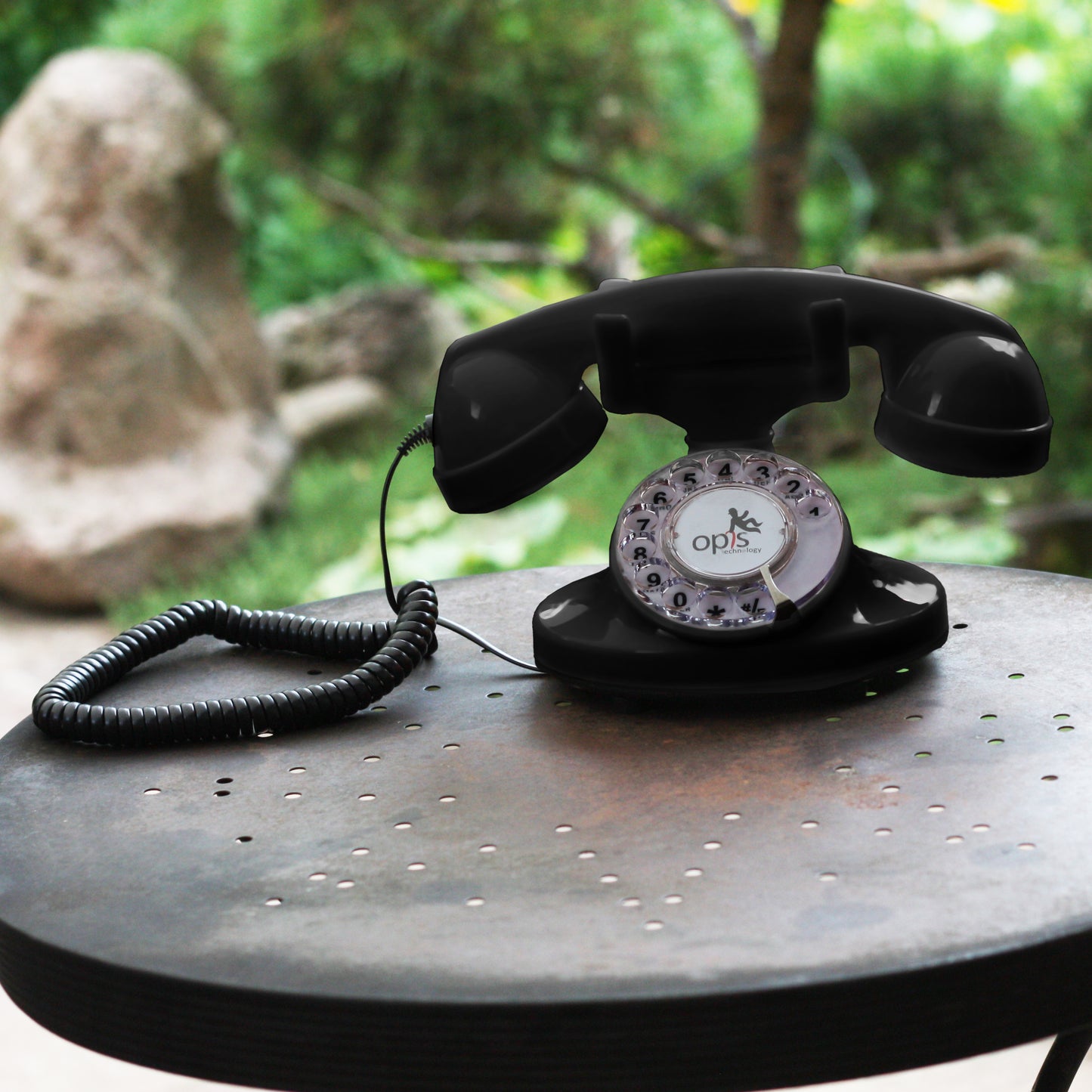 Opis FunkyFon cable rotary phone / retro phone / nostalgic phone