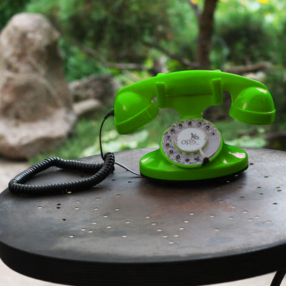 Opis FunkyFon cable rotary phone / retro phone / nostalgic phone