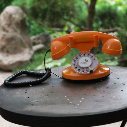Opis FunkyFon cable rotary phone / retro phone / nostalgic phone