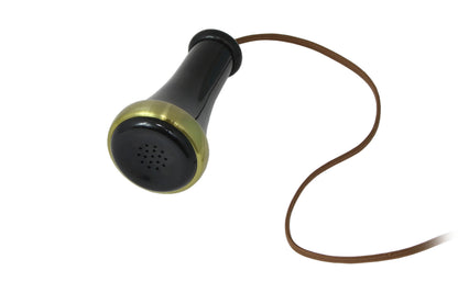 Opis 1921 cable Retrotelefon aus Holz und Metall / Holztelefon / Klassisches Telefon