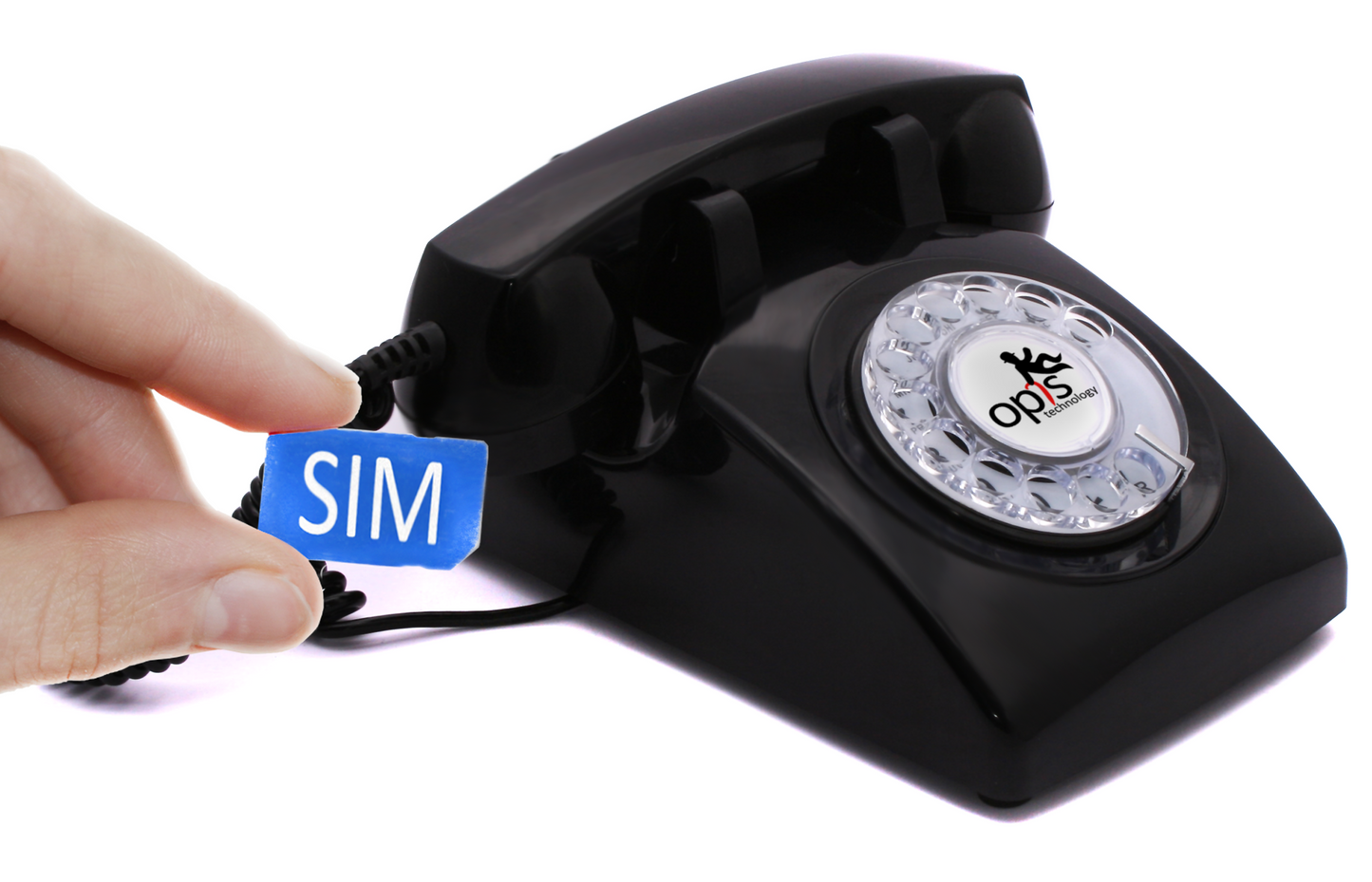 Opis 60s Mobile - Retro desk phone / GSM desk phone / senior cell phone