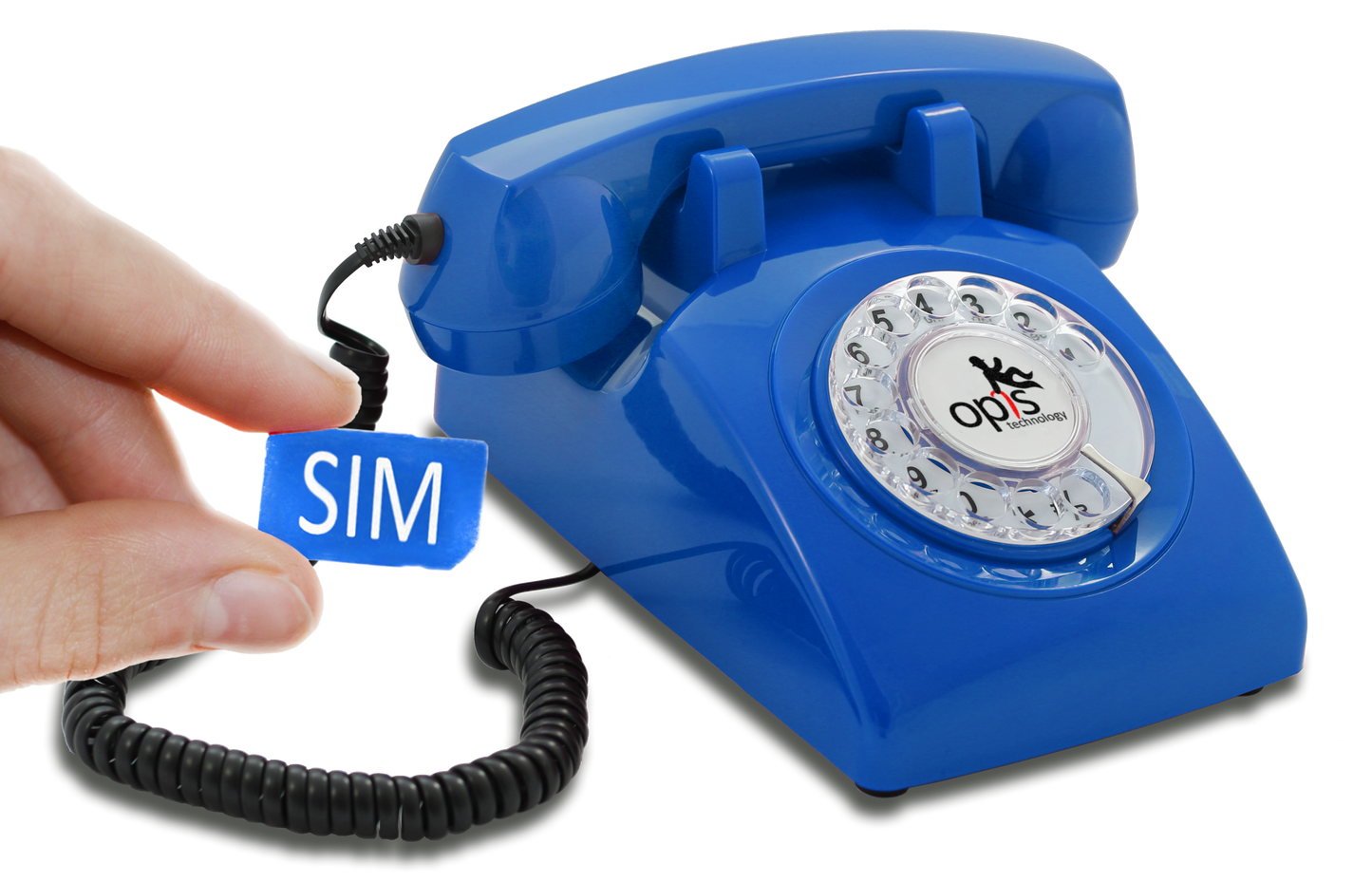 Opis 60s Mobile - Retro desk phone / GSM desk phone / senior cell phone