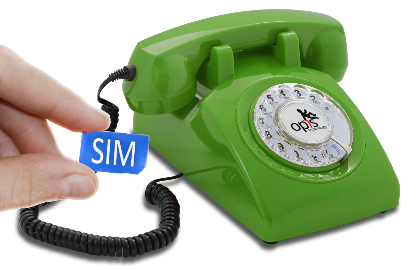 Opis 60s Mobile - Retro desk phone / GSM desk phone / senior cell phone