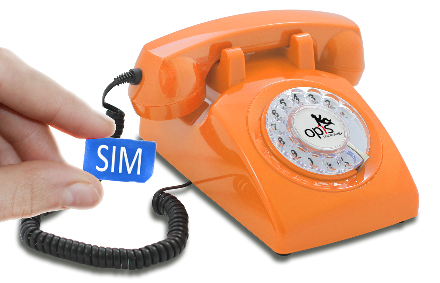 Opis 60s Mobile - Retro desk phone / GSM desk phone / senior cell phone