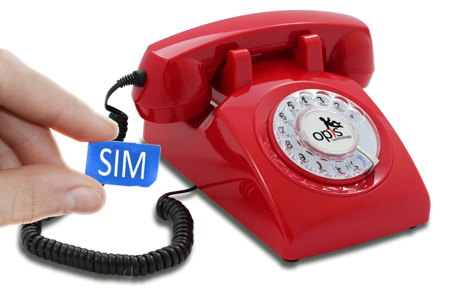 Opis 60s Mobile - Retro desk phone / GSM desk phone / senior cell phone