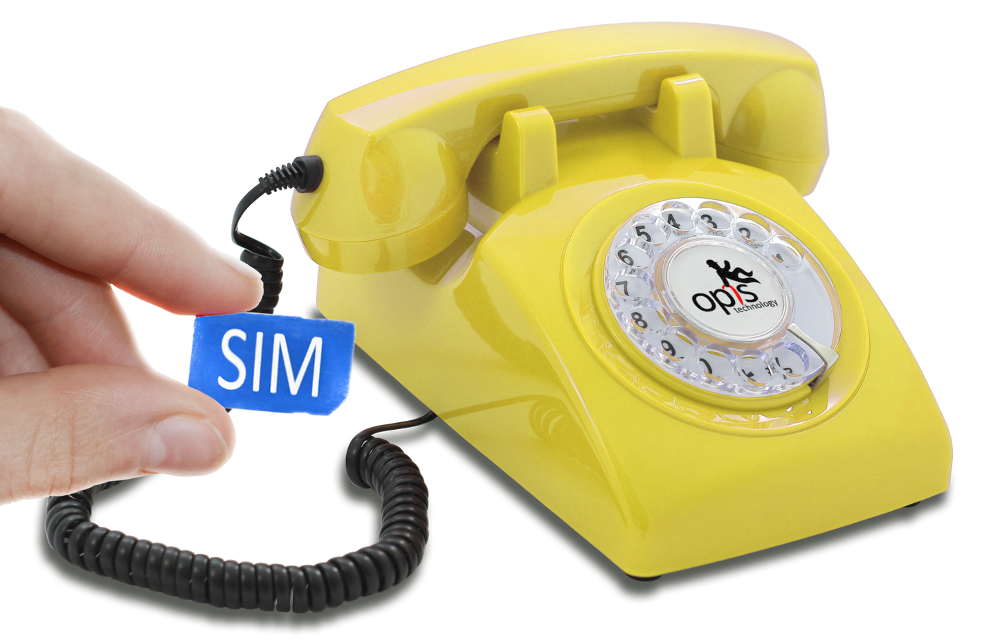 Opis 60s Mobile - Retro desk phone / GSM desk phone / senior cell phone
