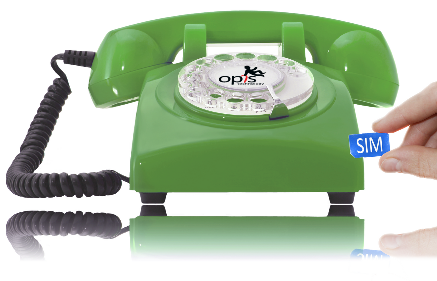 Opis 60s Mobile - Retro desk phone / GSM desk phone / senior cell phone