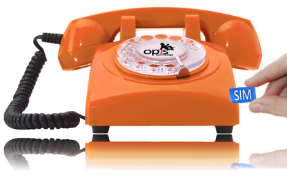 Opis 60s Mobile - Retro desk phone / GSM desk phone / senior cell phone