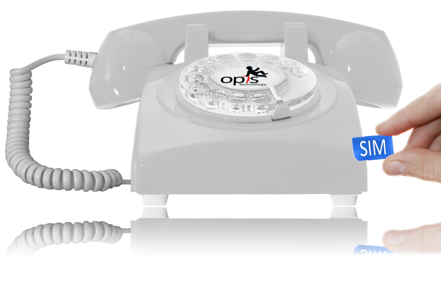 Opis 60s Mobile - Retro desk phone / GSM desk phone / senior cell phone