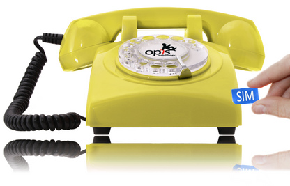 Opis 60s Mobile - Retro desk phone / GSM desk phone / senior cell phone