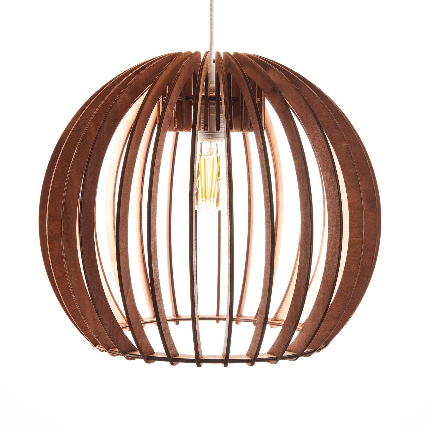 Opis Serie 2 - Holz-Hängelampen hergestellt aus eleganten, zusammensteckbaren Teilen