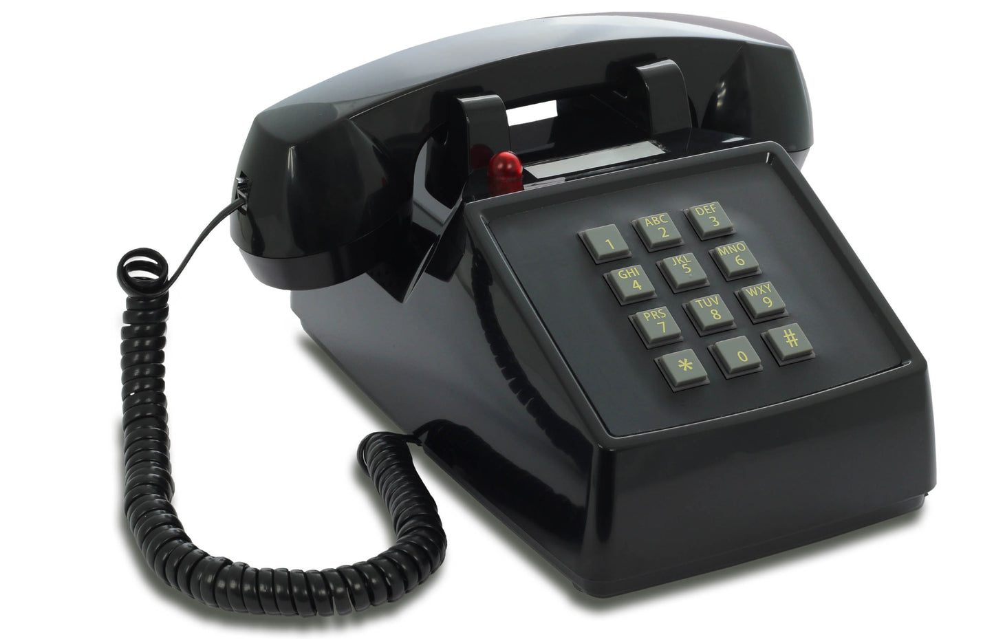 Opis PushMeFon cable retro phone with buttons, button phone, landline phone, US phone