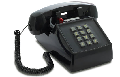Opis PushMeFon cable retro phone with buttons, button phone, landline phone, US phone