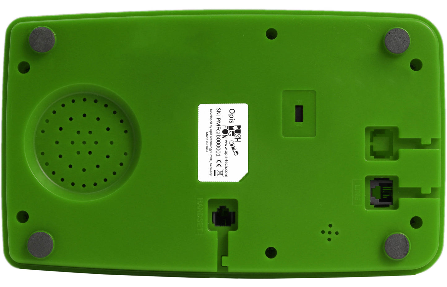 Opis PushMeFon cable retro phone with buttons, button phone, landline phone, US phone