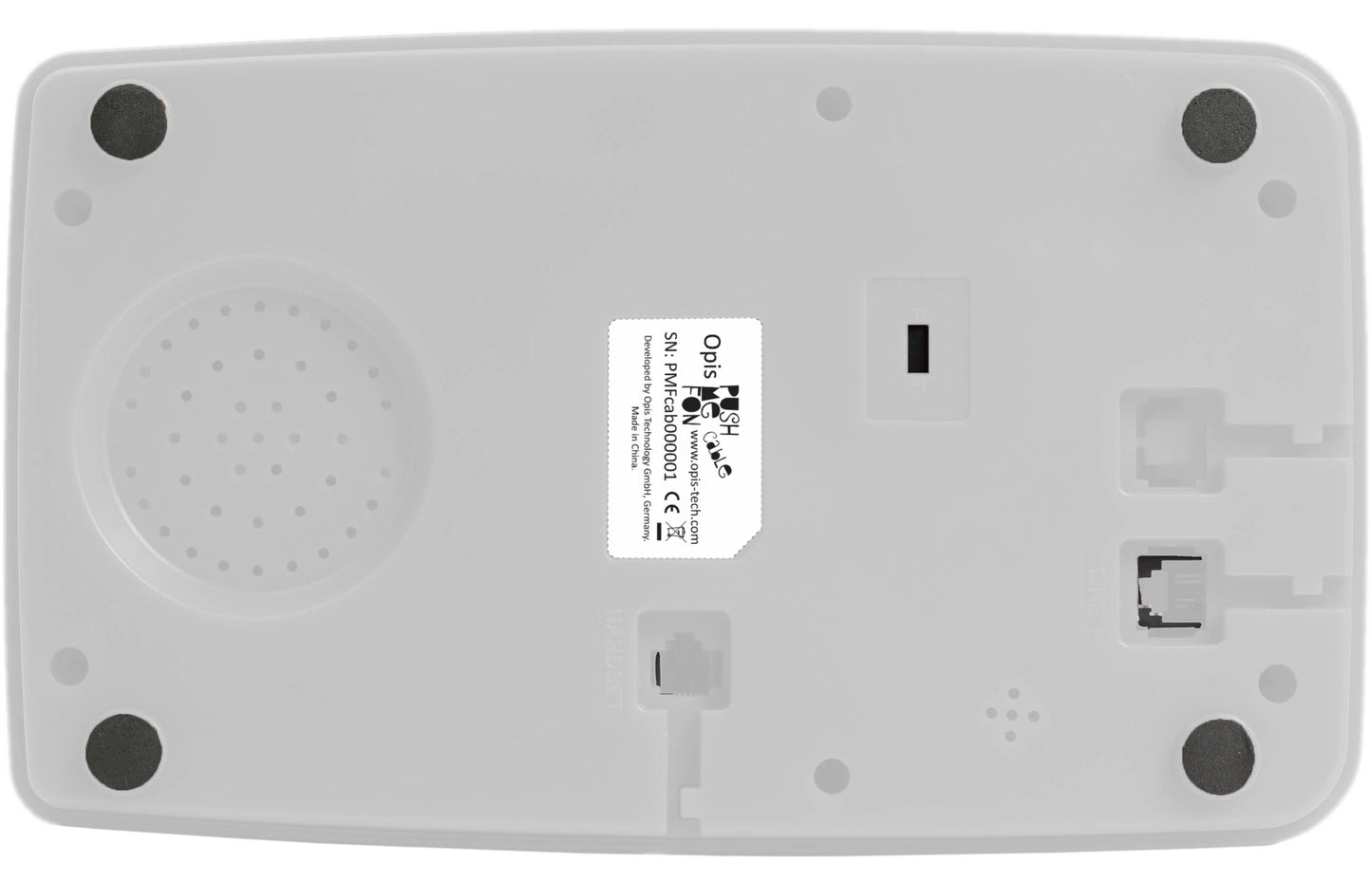 Opis PushMeFon cable retro phone with buttons, button phone, landline phone, US phone