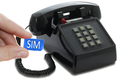 Opis PushMeFon mobile desk phone / GSM desk phone / mobile phone for seniors