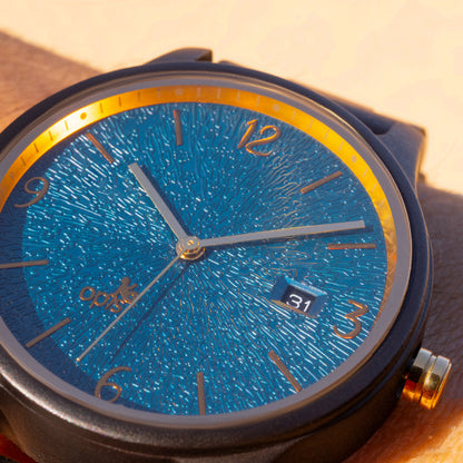 Stuart in Blau&Gold