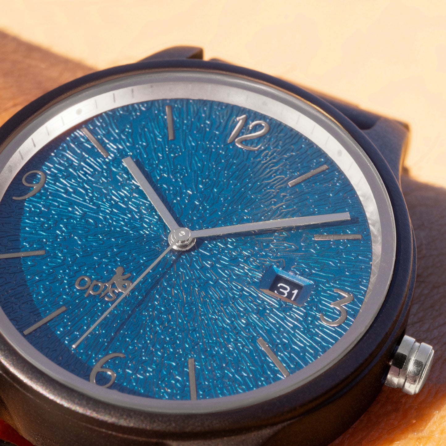 Maria in Blau&Silber