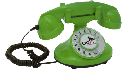 Opis FunkyFon cable rotary phone / retro phone / nostalgic phone