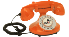 Load image into Gallery viewer, Opis FunkyFon cable rotary phone / retro phone / nostalgic phone
