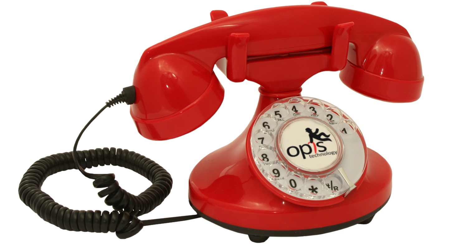 Opis FunkyFon cable rotary phone / retro phone / nostalgic phone